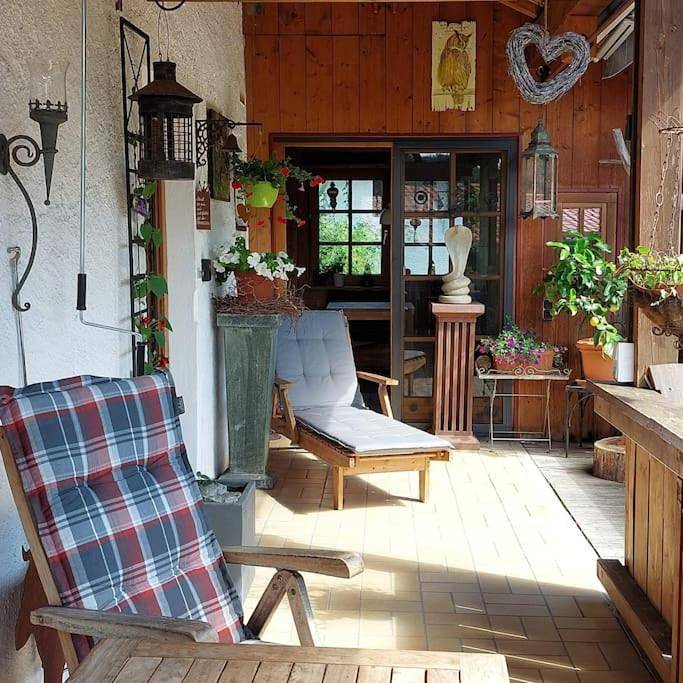 Ferienwohnung für 6 Personen, mit Balkon und Ausblick in Ettal - 2