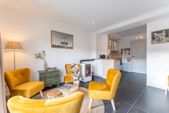 Ferienhaus für 4 Personen, mit Balkon/Terrasse und Terrasse
