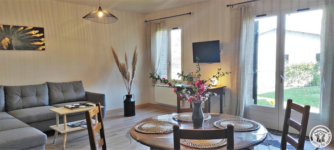 Gîte pour 4 personnes, avec jardin et terrasse dans Hauts-de-France