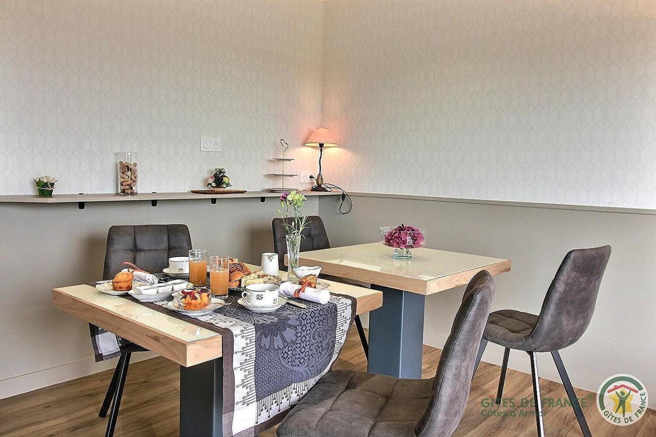 Villa Emeraude - Chambre Armor in Léhon, Dinan