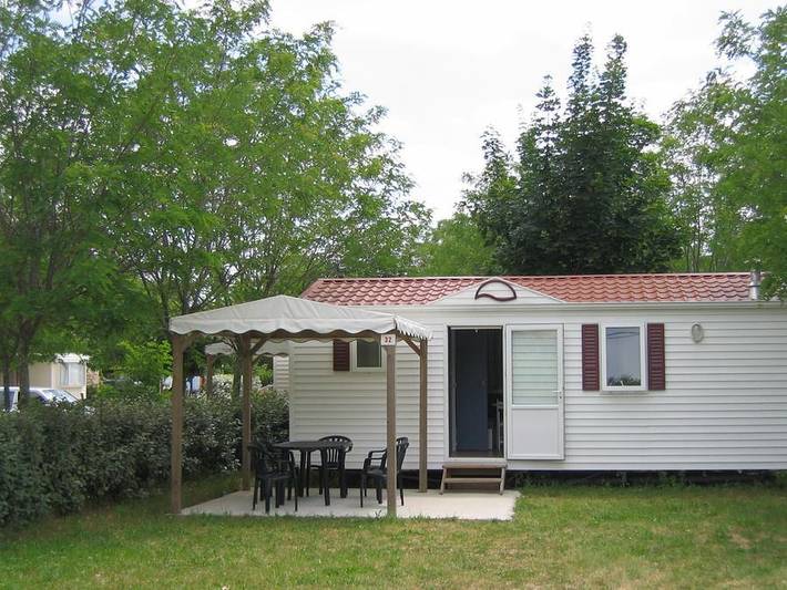 Camping Les Hortensias - Mobilheim 4 personen in Rosières (Ardèche), Parc naturel régional des Monts d'Ardèche