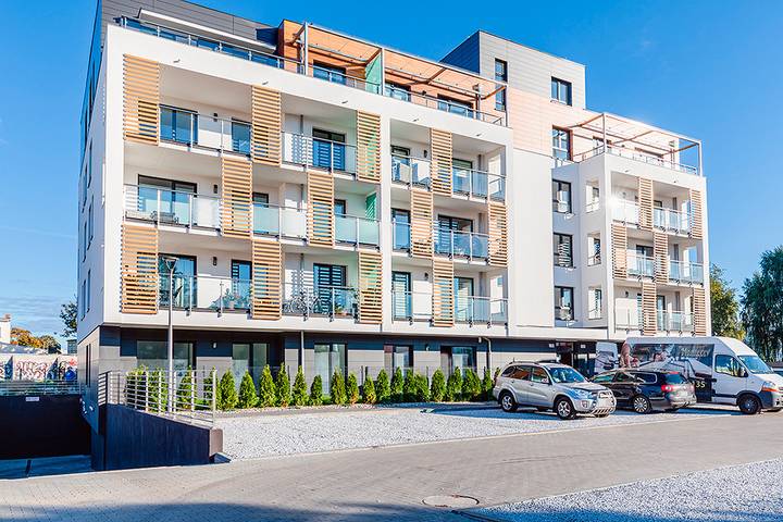 Ferienwohnung für 6 Personen, mit Balkon in Grzybowo