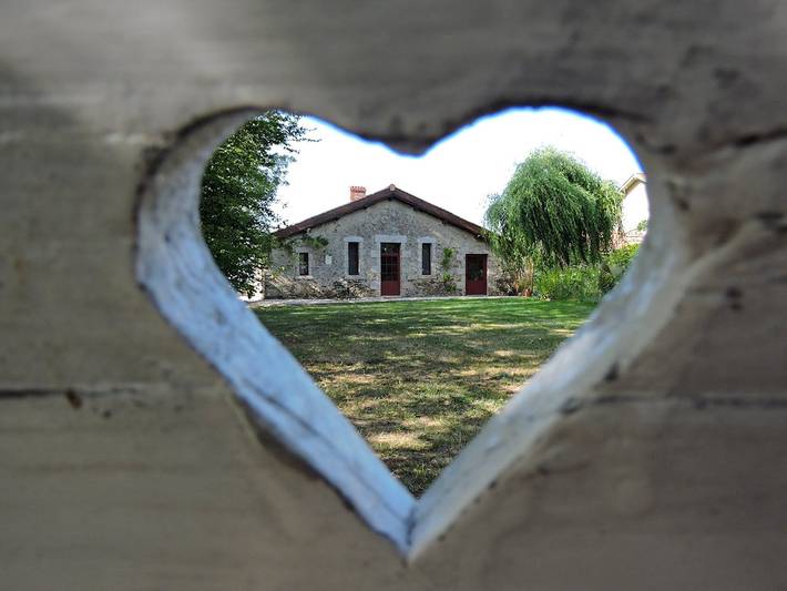Gîte pour 4 personnes, avec Jardin