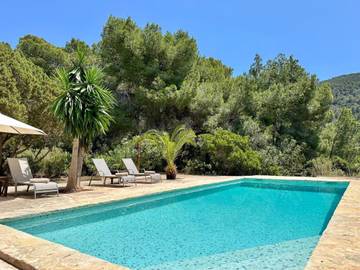 Villa in Cala Vedella, Sant Josep de sa Talaia für 6 