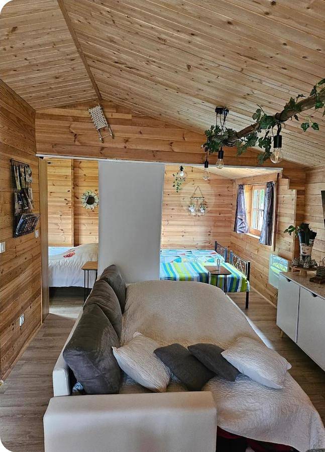 Gîte pour 6 personnes, avec jardin et vue, animaux acceptés à Les Mazures - 3