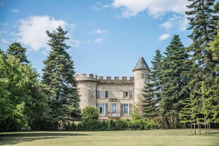 Gîte pour 4 personnes, avec Jardin et Vue à La Bégude-de-Mazenc