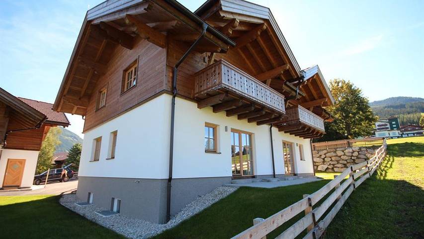 Hütte für 8 Personen, mit Garten und Balkon sowie Sauna in Rohrmoos - 2