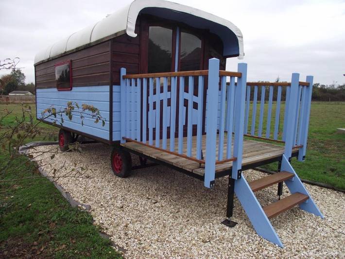 Maison de vacances pour 6 personnes, avec Balcon ainsi que Terrasse et Jardin