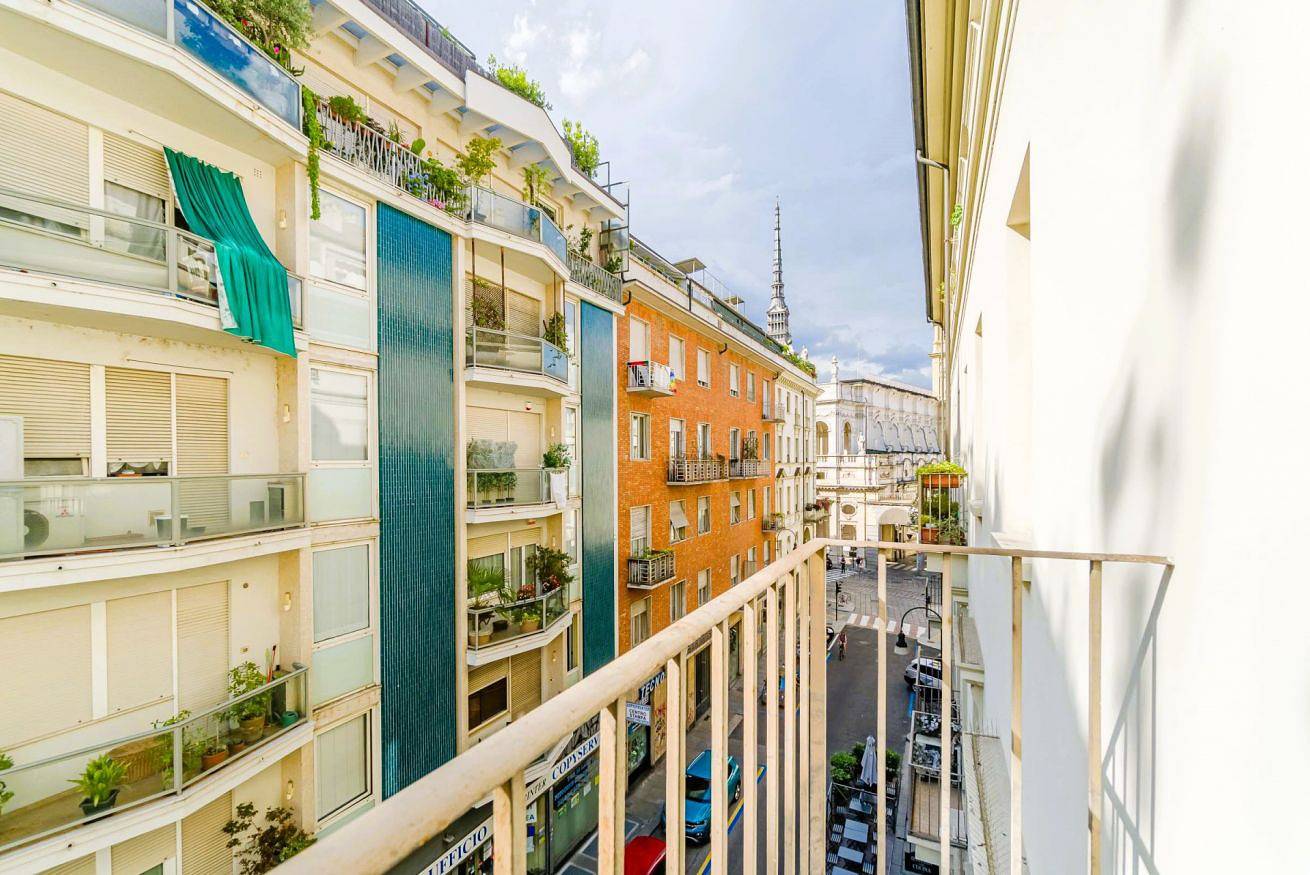 Ganze Wohnung, Ferienwohnung für 3 Personen mit Balkon/Terrasse in Turin, Turin Provinz