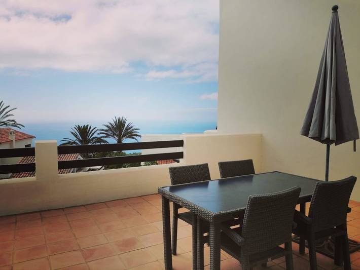 Appartement de vacances pour 6 personnes, avec jardin et vue ainsi que balcon et vue sur l’océan - 1