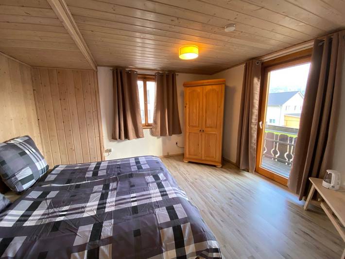 Hütte für 2 Personen, mit Balkon und Ausblick, mit Haustier im Oberallgäu