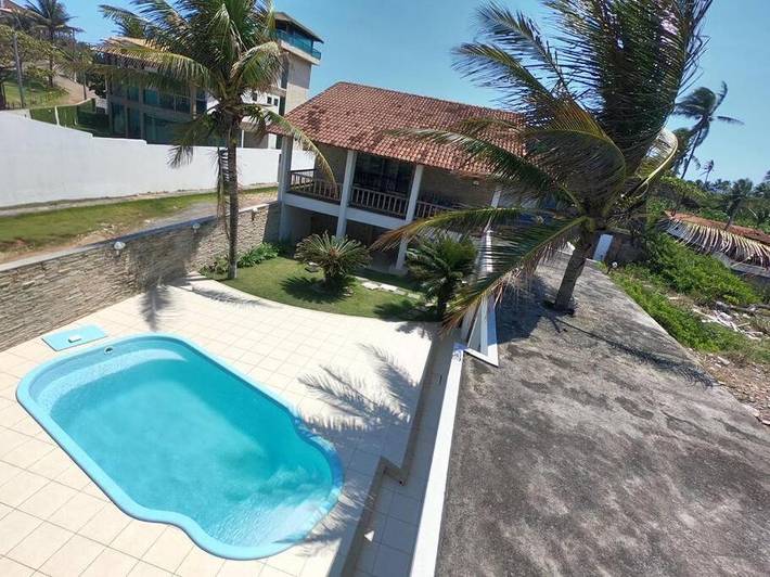 Casas e apartamentos de temporada para 12 pessoas, com vista e jardim e ainda piscina and terraço, com animais de estimação em Meaipe