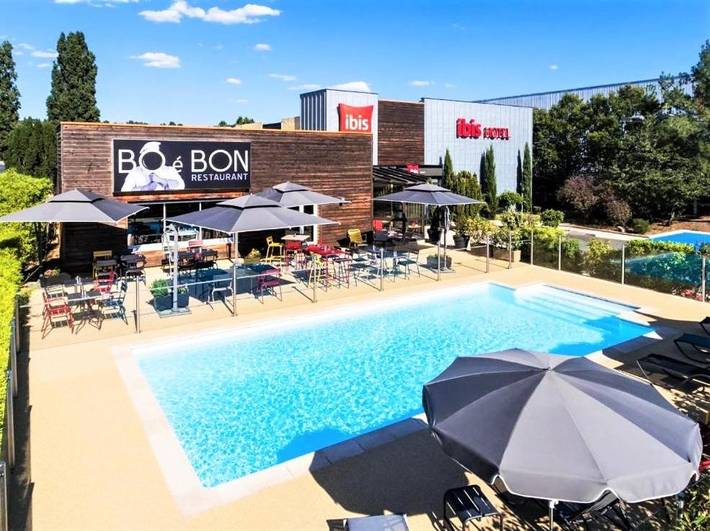 Hôtel pour 2 personnes, avec jardin ainsi que terrasse et piscine à Le Coteau - 4