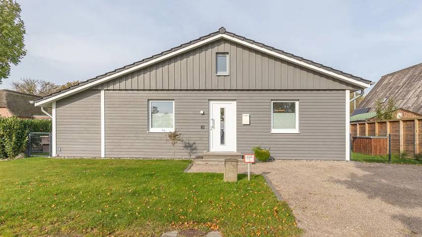 Ferienhaus für 6 Personen, mit Garten und Sauna, mit Haustier in Risum-Lindholm