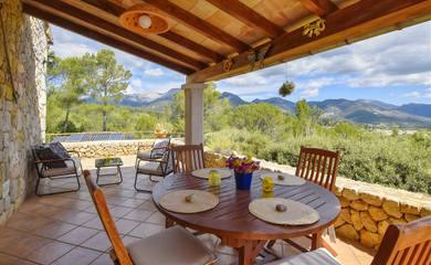 Villa in Selva, Mallorca Inselmitte für 4 