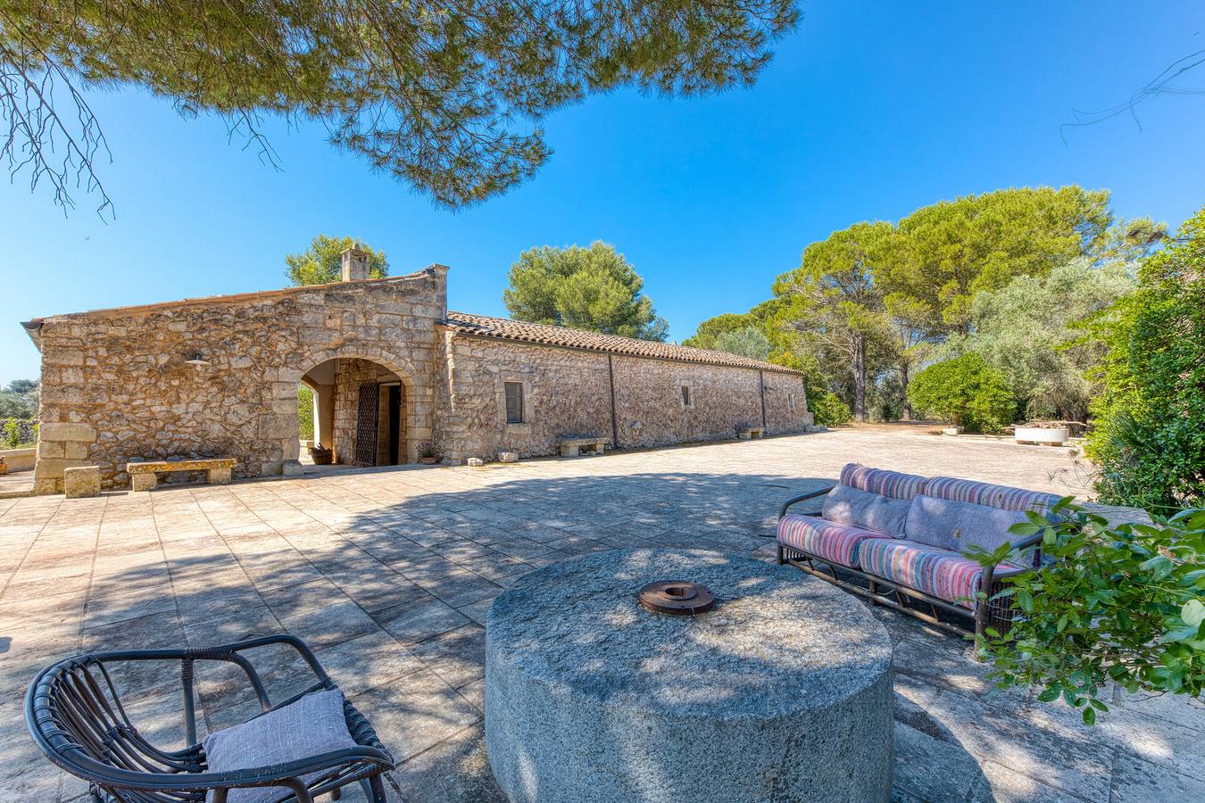 Landhaus 'Pizzola' mit privater Terrasse, Wlan und Klimaanlage in Nociglia, Lecce Provinz