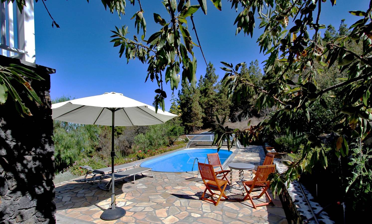 Villa Finca Tijarafe mit beheiztem Pool in El Pinar (Tijarafe), Tijarafe