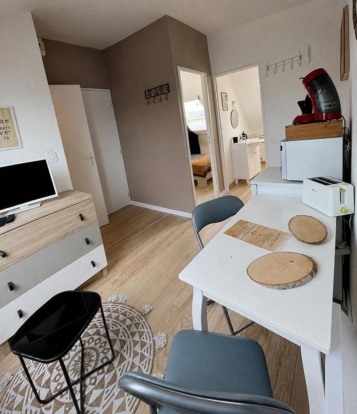 Appartement de vacances pour 2 personnes, avec Vue