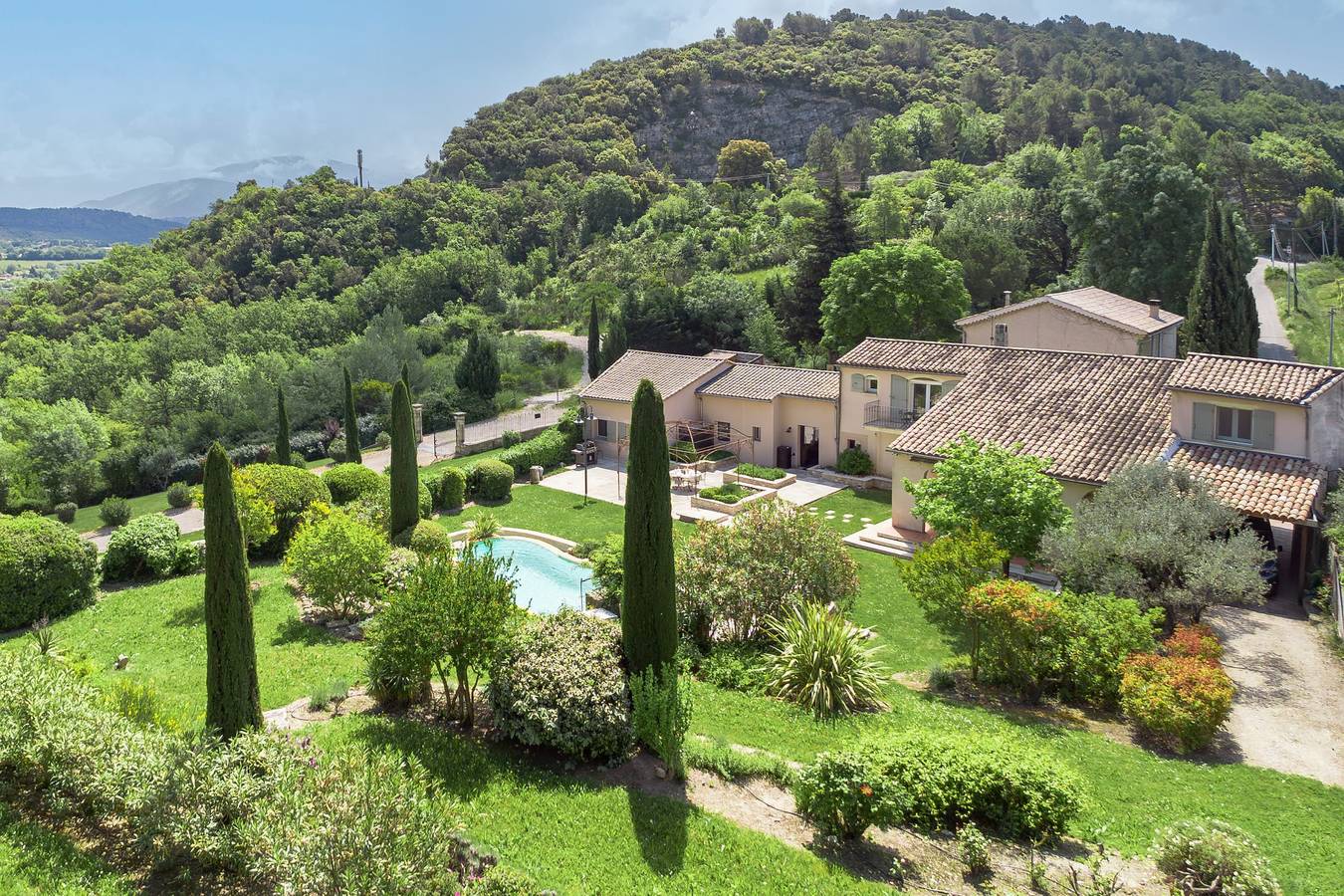 Ferienhaus für 8 Personen mit Balkon in Vaison-la-Romaine, Parc naturel régional du Mont-Ventoux