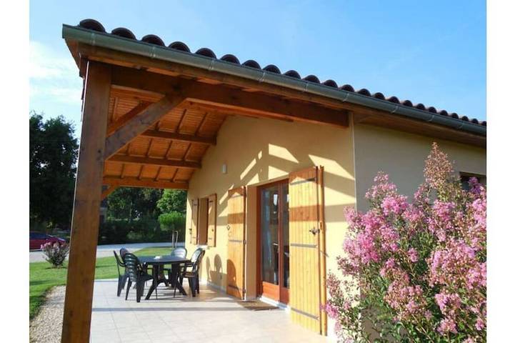 Maison de vacances pour 5 personnes, avec sauna et terrasse ainsi que jardin et piscine, animaux acceptés - 1