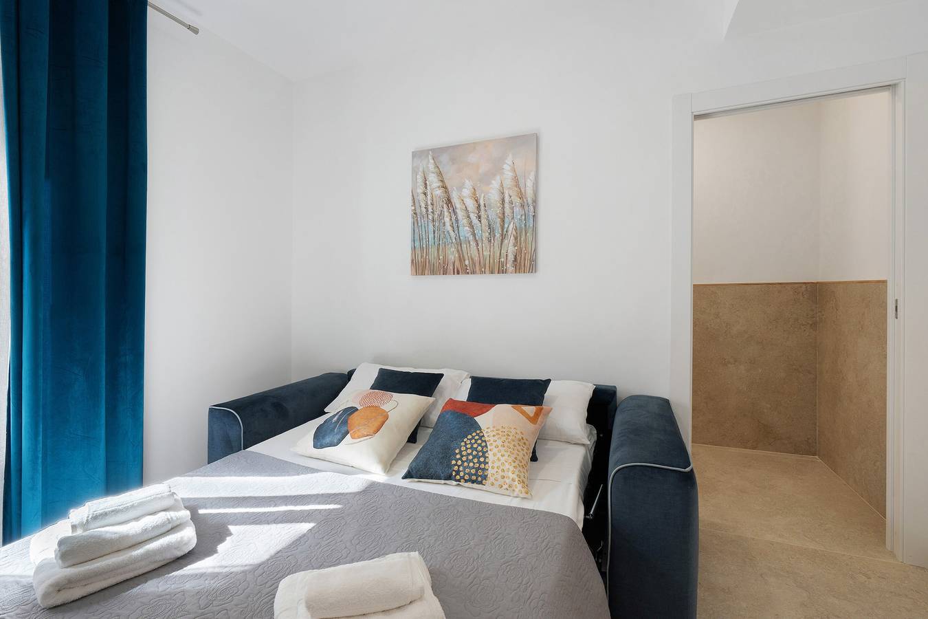 Chambre « Camera 1 - P2 » avec balcon, Wi-Fi et climatisation in Balestrate, Province de Palerme