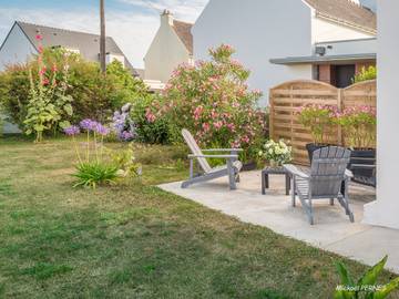 Gîte pour 5 personnes, avec terrasse à Locmiquélic