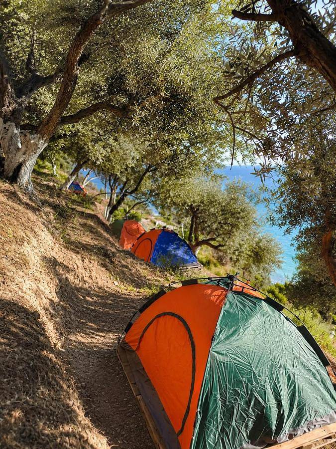 Blue Camping in Borsh, Vlorë in Albanien