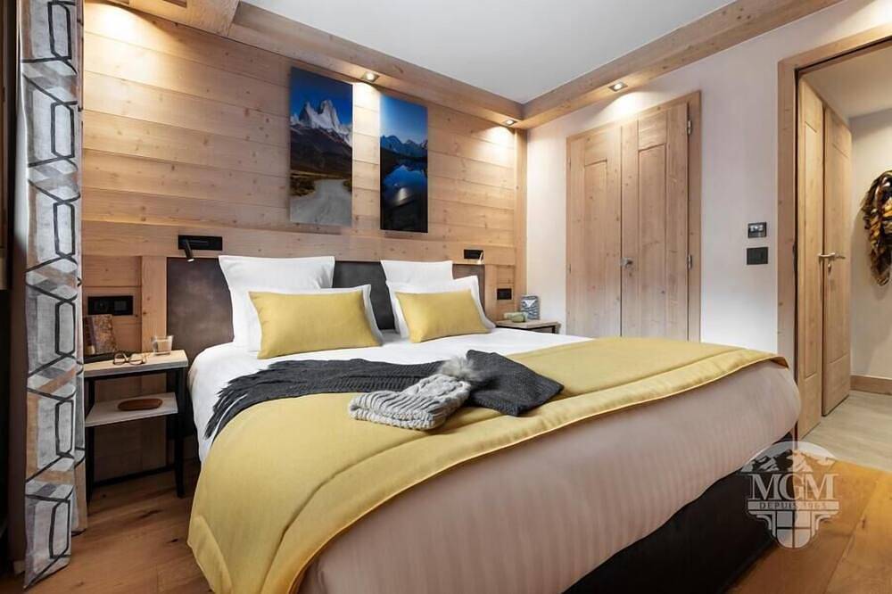 Entire apartment, Wifi, view village, fitness, swimming pool, sauna, hammam, balcony, parking, tv, ski locker, 37m² in Valmorel, Les Avanchers-Valmorel