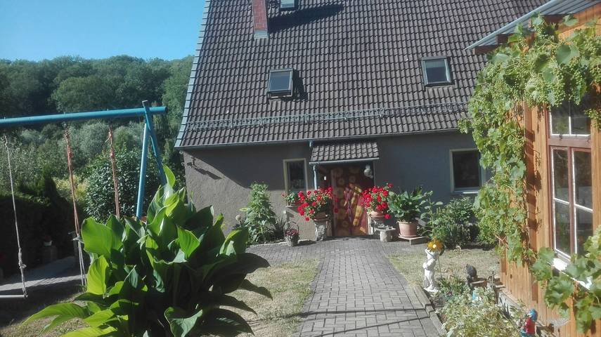 Ferienwohnung für 4 Personen, mit Balkon/Terrasse und Garten in Weimar