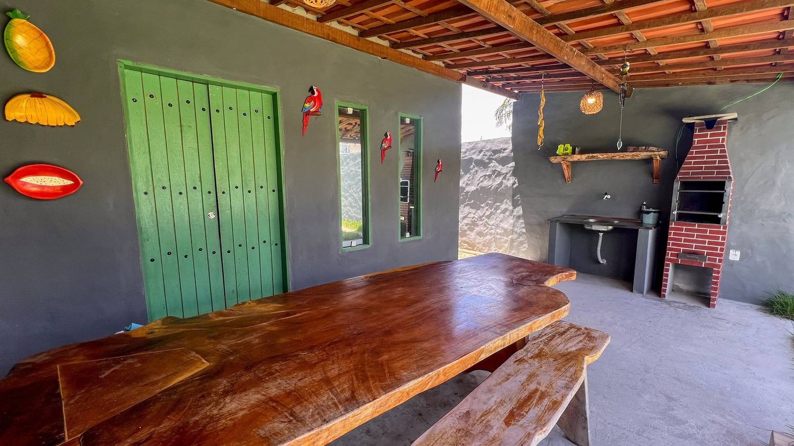 Casa Brisa das Águas: Piscina e Churrasqueira in Porto de Pedras, Alagoas