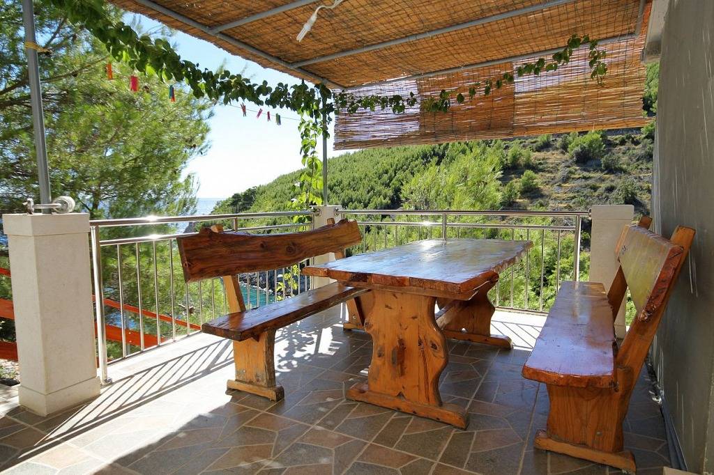 Robinsonhaus in Žrnovo mit Meerblick, Terrasse (3638-3) in Žrnovo, Korcula