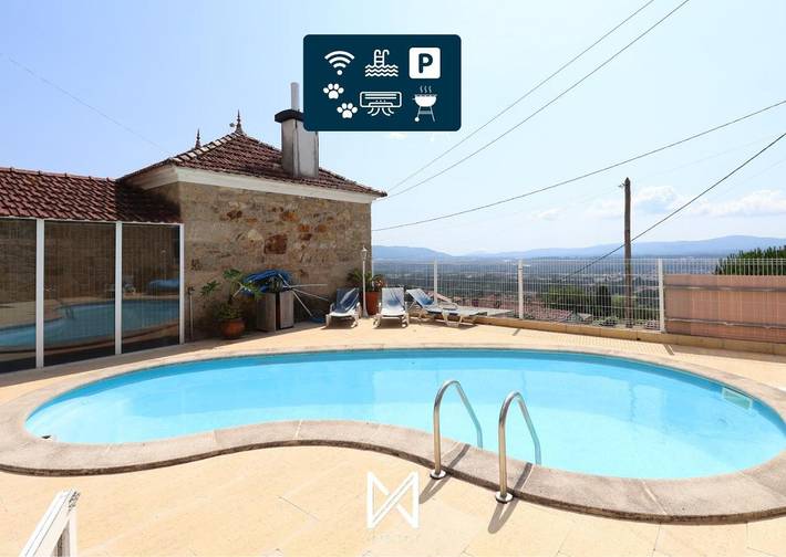Casa rural para 10 personas, con Terraza y Piscina en Salceda de Caselas