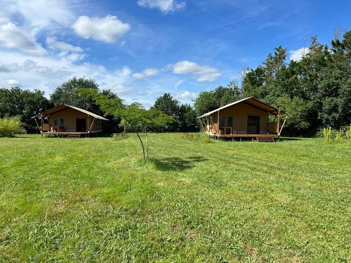 Tente pour 4 personnes, avec jardin et piscine dans les Hautes-Pyrénées - 2