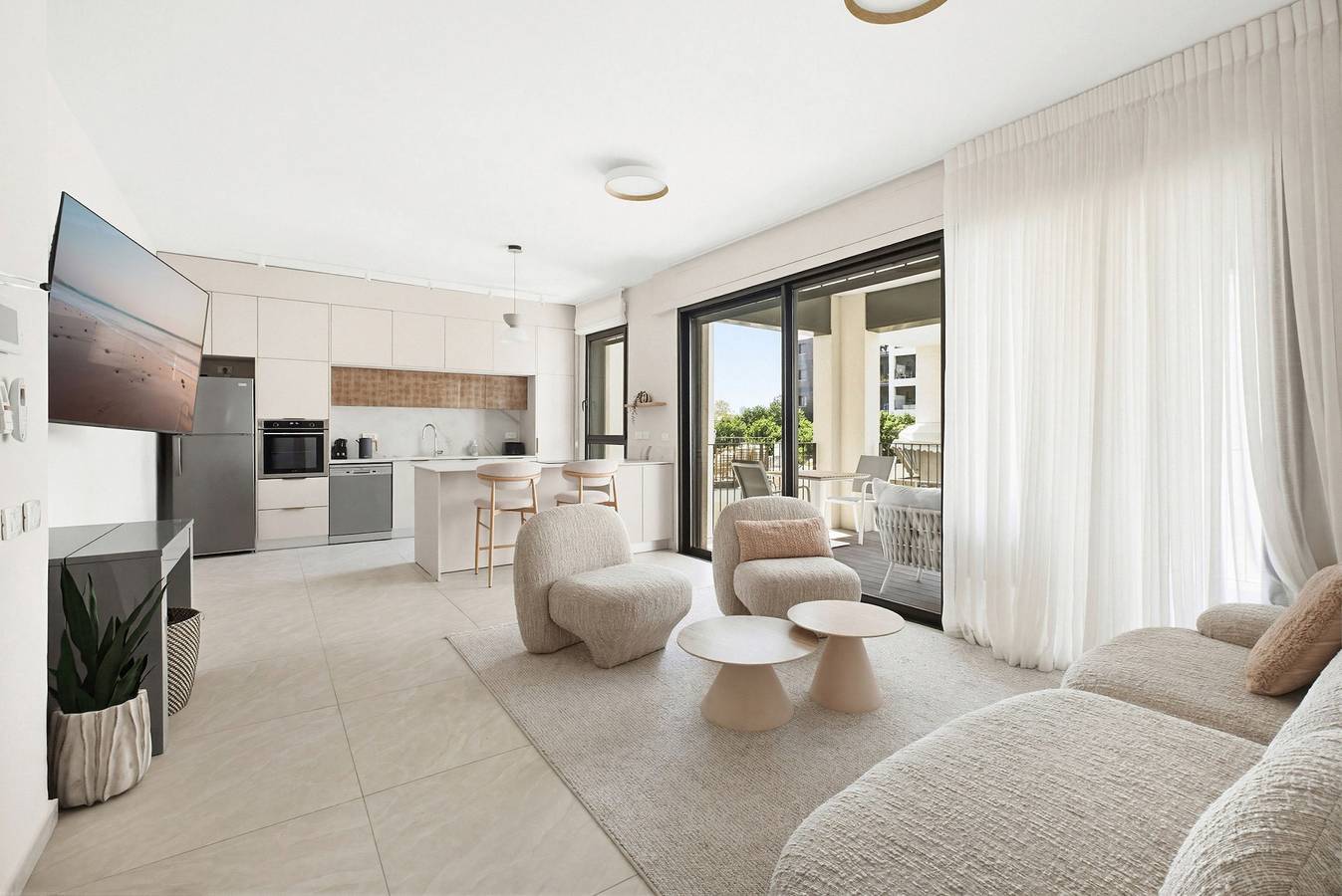 Appartement entier, Mamad Brand New with Terrace next to Park by Feelhome in Ramat Gan, District de Tel Aviv