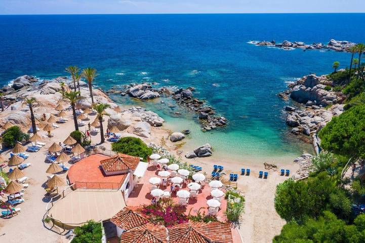 Resort für 2 Personen, mit Terrasse und Whirlpool sowie Garten und Kinderpool