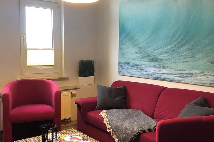 Ferienwohnung für 5 Personen, mit Haustier am Warnemünde Strand