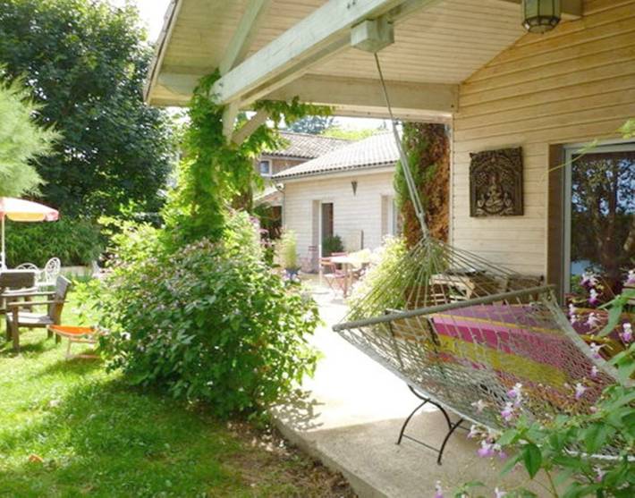 Chambre d’hôte pour 2 personnes, avec Terrasse et Jardin ainsi que Piscine et Vue à Gorrevod